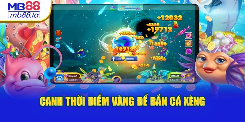 Canh thời điểm vàng để bắn cá xèng