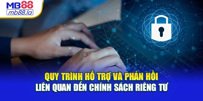 Quy trình hỗ trợ và phản hồi liên quan đến chính sách riêng tư